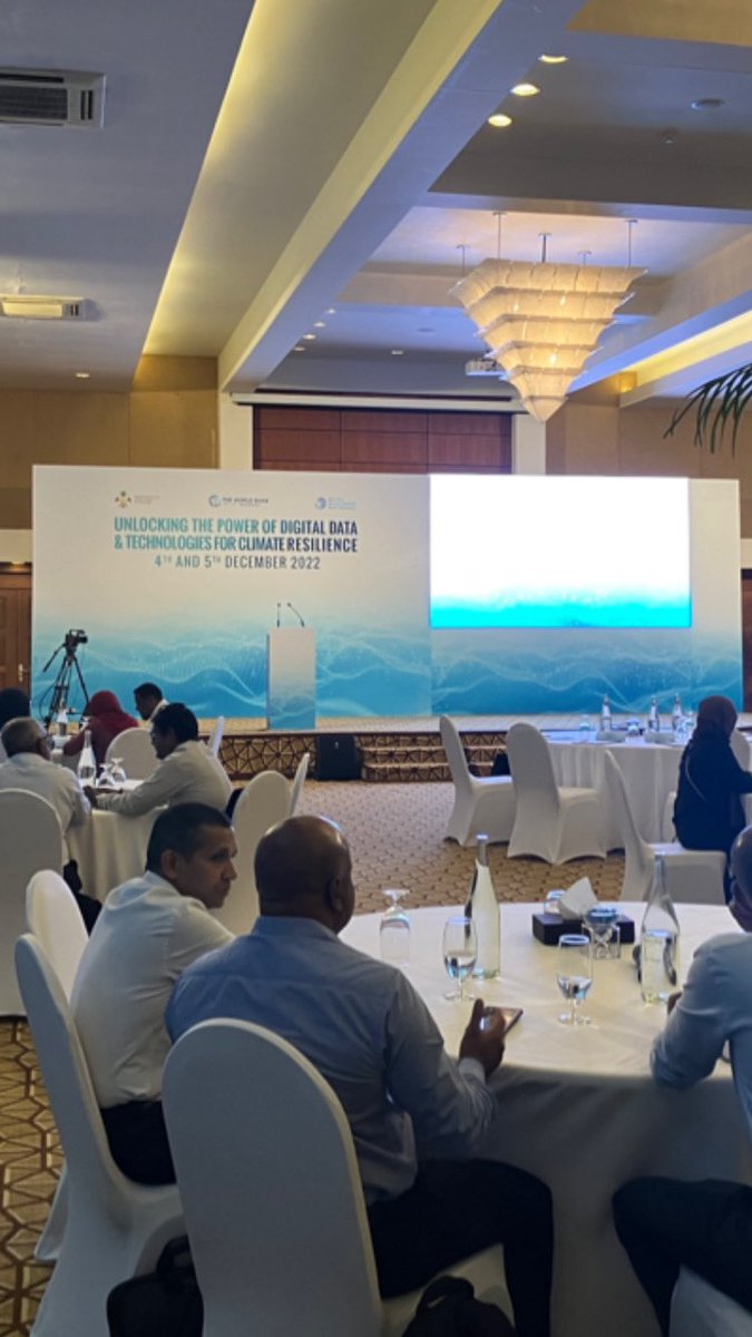 I’m so excited to be in the Maldives this week participating in a workshop organized by the <a href="/WorldBank/">World Bank</a> to explore digital technology solutions for local climate resilience. I’ll be presenting on the use of passive acoustics for coral reef monitoring.