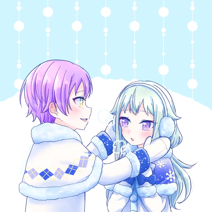 寒いね 