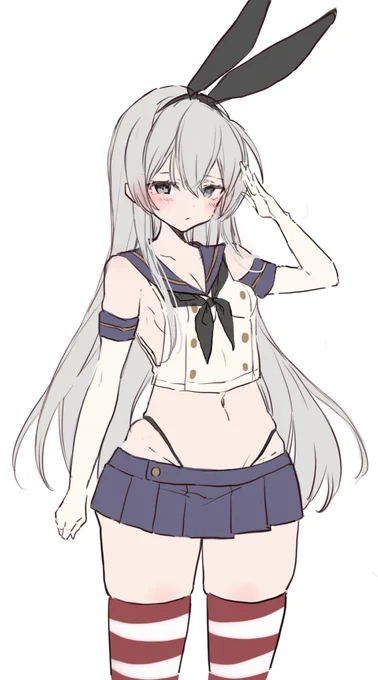 銀髪しまかぜ 
