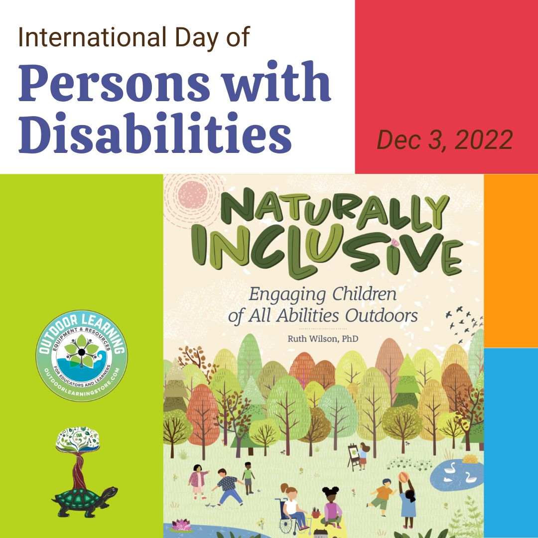 NaturlCuriosity's tweet photo. For #InternationalDayofPersonsWithDisability, check out this amazing book by Dr. Ruth Wilson (https://t.co/57fJSdwOAu) and the recording of a powerful workshop with Karen Lai (https://t.co/947esK2FIJ), for resources and discussion on accessibility in outdoor learning! @TheOLStore https://t.co/MoJoHiw5uH