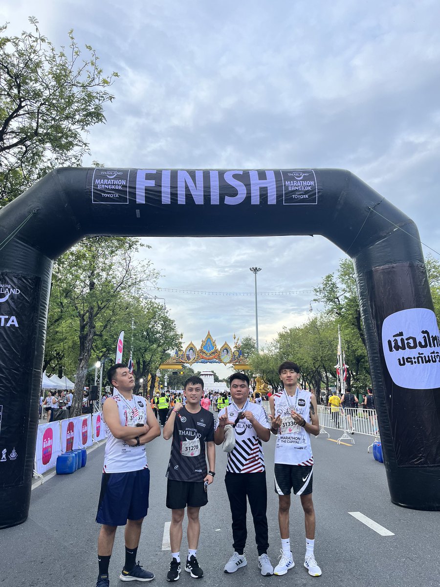 dhendope's tweet photo. Amazing Thailand Marathon
2022 https://t.co/TyFc0bmW2i