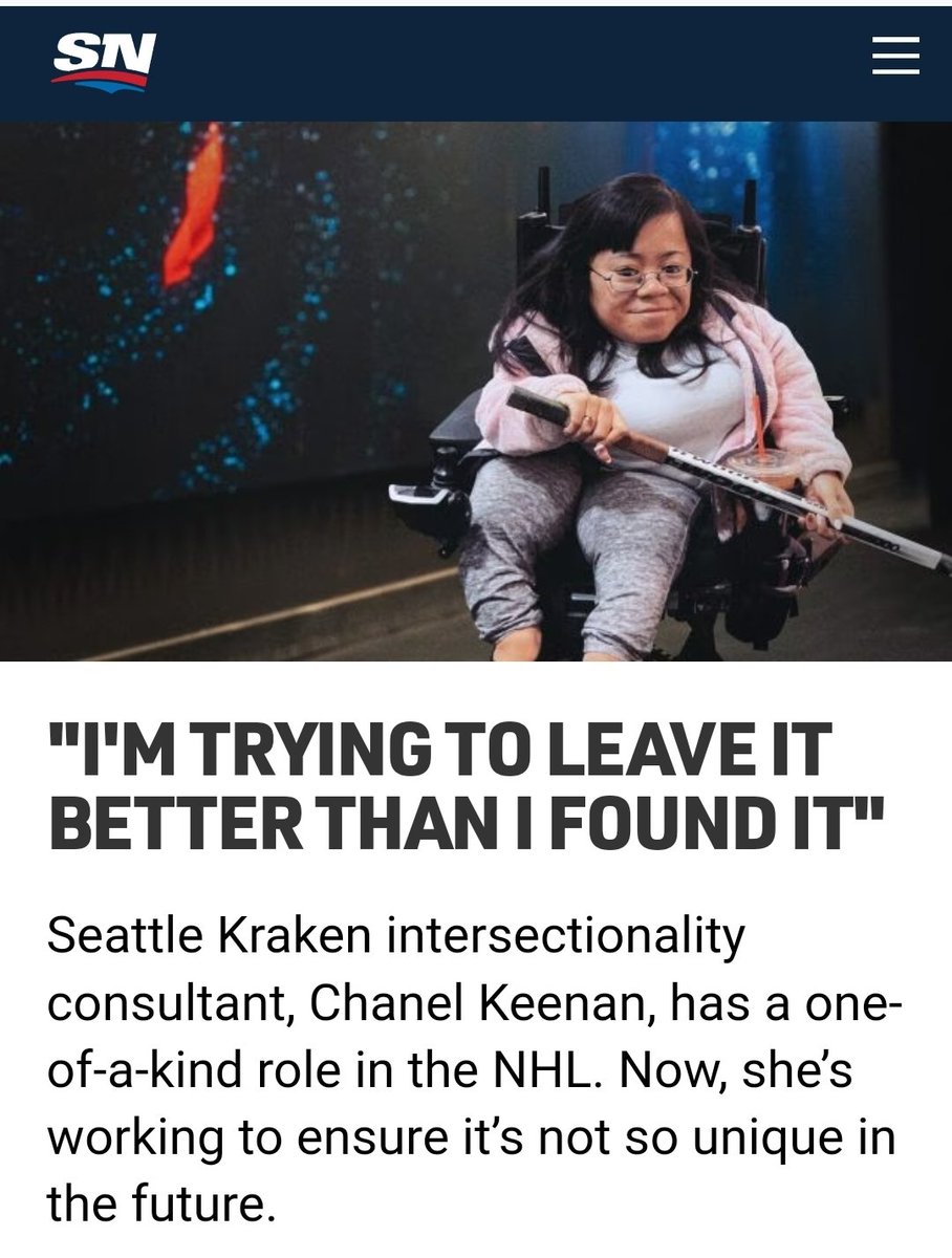 Wondering why we are happy to have Chanel Keenan <a href="/chanelly37/">Chanel</a> follow us?  Read the Sportsnet article from March to find out about her.  We're very glad to have her support....she is a pretty big deal! :) sportsnet.ca/nhl/longform/w…  Wouldn't you say <a href="/SeattleKraken/">Seattle Kraken</a> <a href="/tokenCEO/">Token CEO</a> <a href="/AdyMac19/">AdyMac19</a>