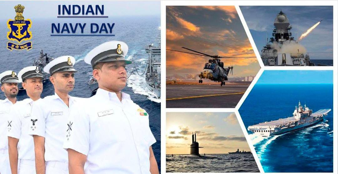 #NavyDay
On Navy Day, I extend my warm greetings to our brave navy personnel and their families. We salute the valour, dedication and commitment of Navy personnel in protecting our maritime borders