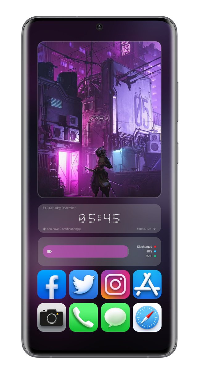 dshdinh's tweet photo. Good afternoon ❤️
Tutorial video for this will come soon 😊

Download this free theme here:
https://t.co/Xooa0p0Rh0

#klwp #klwpthemes #free #androidtheme #ios #iostheme #wallpaper #amoled #uiux #dshdinh https://t.co/TNeaLcqmMw