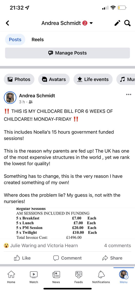 💡Did you know…💡

In the UK, the average cost of sending a child under the age of two to nursery is £263.81 a week full-time!!  DOES IT SHOCK YOU? #childcarecrisis <a href="/WakituClub/">Wakitu Out of School & Holiday Club</a>