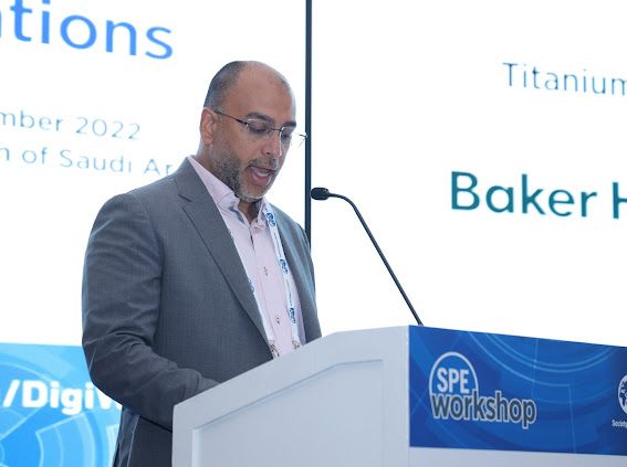 arabiandrilling's tweet photo. On November 29, 2022, the Society of Petroleum Engineers (SPE) hosted Arabian Drilling CEO, Eng. Ghassan Mirdad as a keynote speaker on “The Impact of Digitalization on Drilling Operations Workshop” at the Kempinski Al Othman Hotel, Al Khobar. https://t.co/iGbM0nKcpx