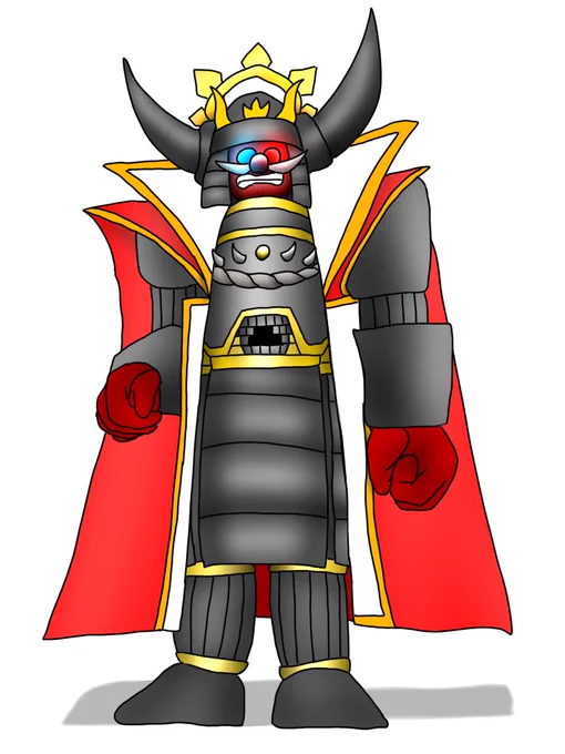 超合金DX大将軍ロボお題:カラクリ大将軍 無零怒#リンクスお絵描き部 