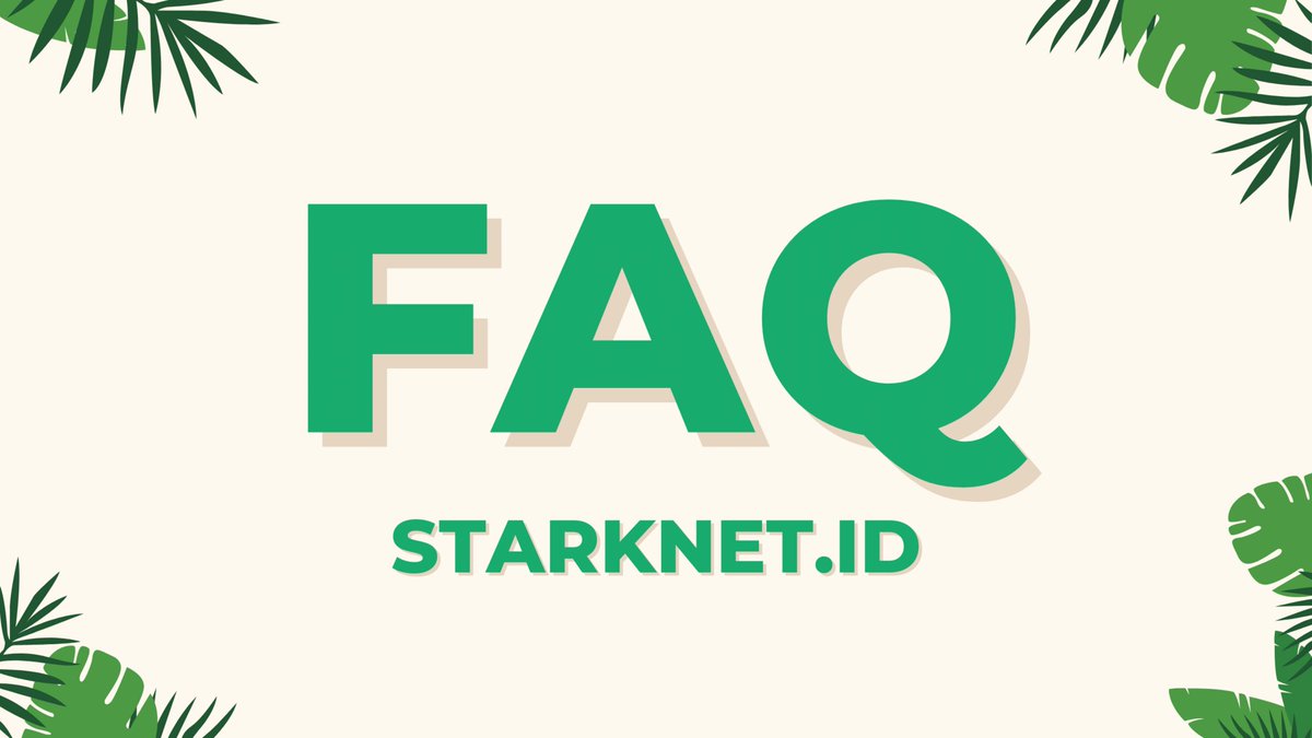 Starknet_id's tweet photo. 🌴 3 days to go before mainnet 🌴

We answered a lot of questions on mainnet launch on our documentation.

Domain prices, bridge, OG role ... If you have any questions check before asking.

Hint: The start price for domains will be 0.009 ETH 👀 https://t.co/FUiMTwR4UZ