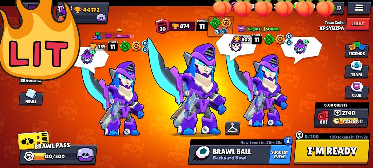 poco_loco_pro's tweet photo. -> 360 Gems Giveaway from 
@UkawaaIsntGiven, @ig_soumo6234,@FANGxsahil_ 
Target :- 300 Likes 💖 &amp; 150 Retweet 🔁 ( Target time : within 3 Days )
If Target will be complete before 7 December , 3:00 PM IST
Then we will start giveaway 🍑
360 gems pack  from each 
#BrawlStars https://t.co/QK8D0mnzgr