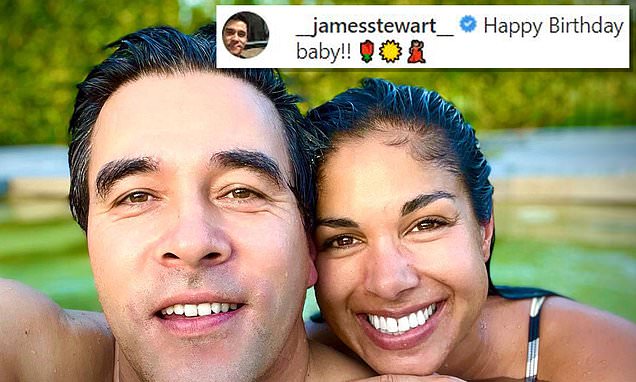 James Stewart wishes wife Sarah Roberts a happy birthday after split talk  
