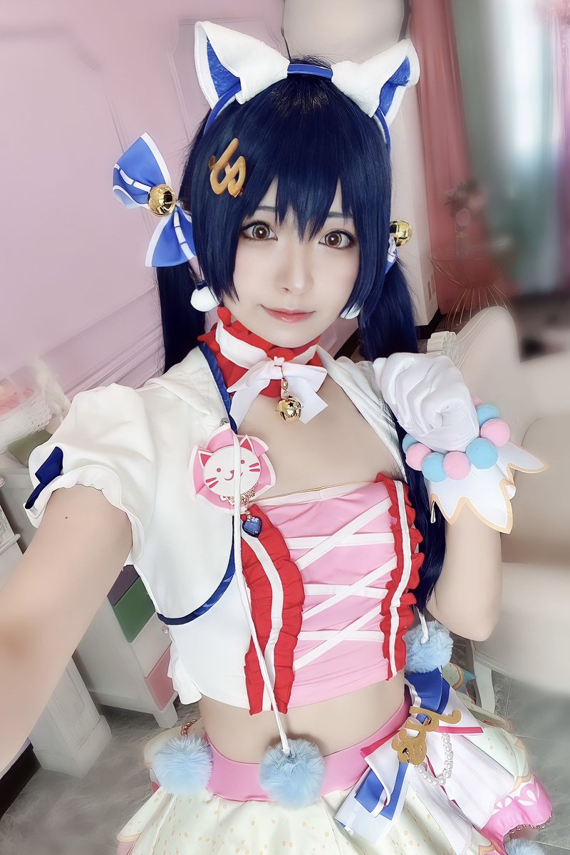 国内正規品ラブライブ キャットツインテール 絢瀬絵里 コスプレ