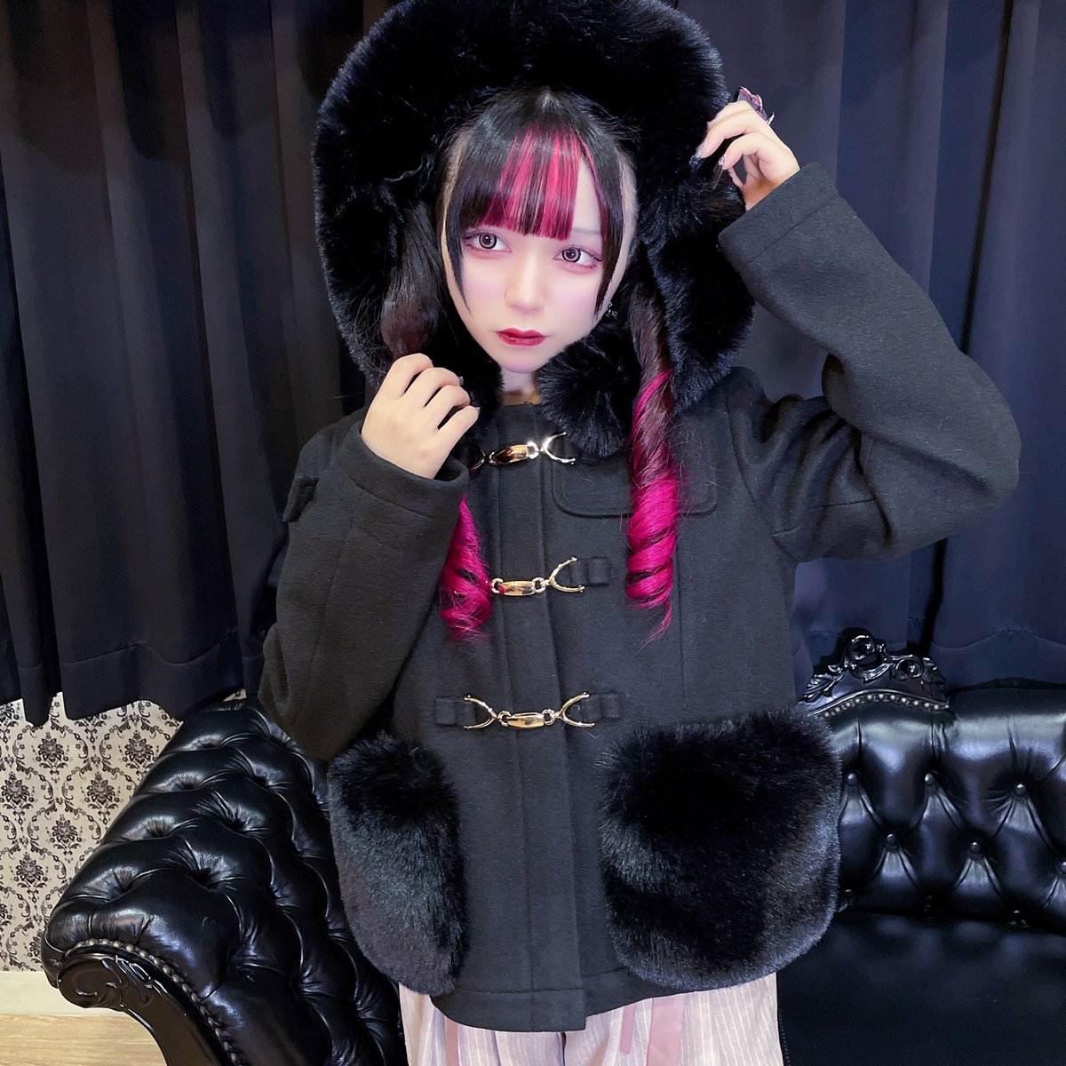 フォロー割適用 MARS イモちゃん コラボコート ファーコート www
