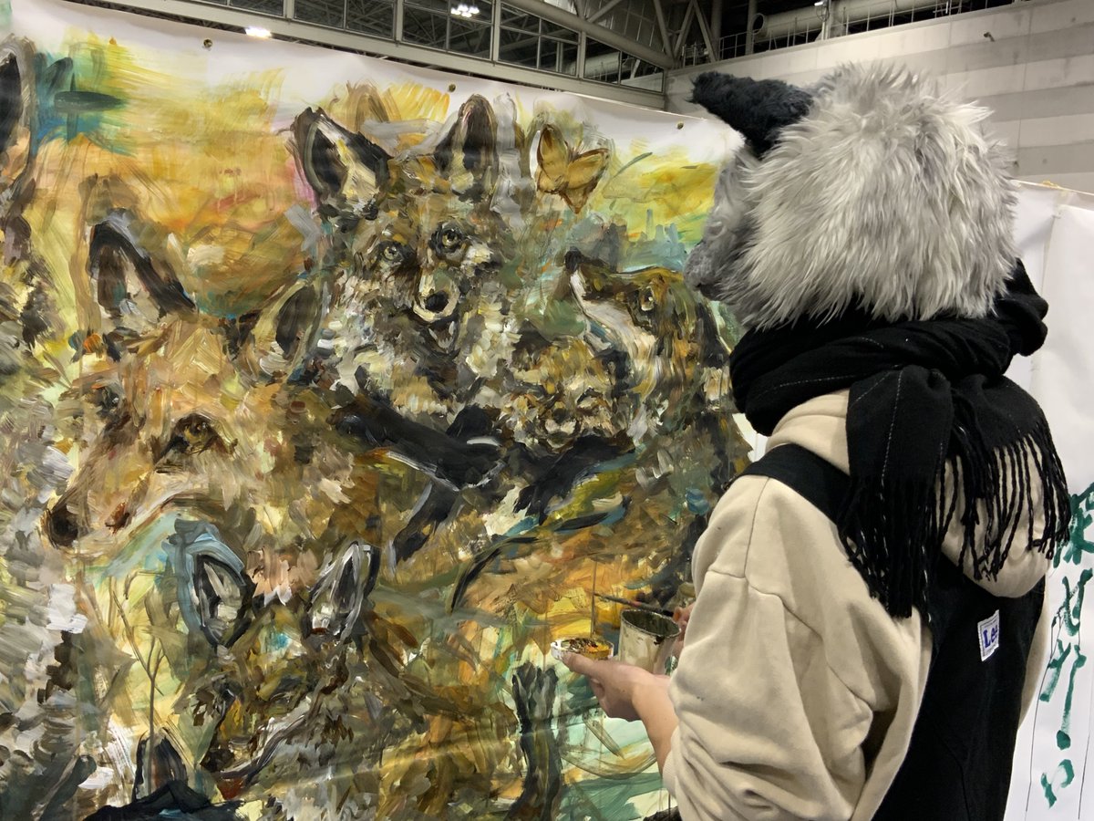 yamakikei_'s tweet photo. 2日間ありがとうございましたｯｯｯ
またの機会にお会いしましょうｯｯｯ！！！！🤘🏿🦊🎨
#クリエーターズマーケット
#クリマ ＃クリマ47 https://t.co/GBJlqQrvy7