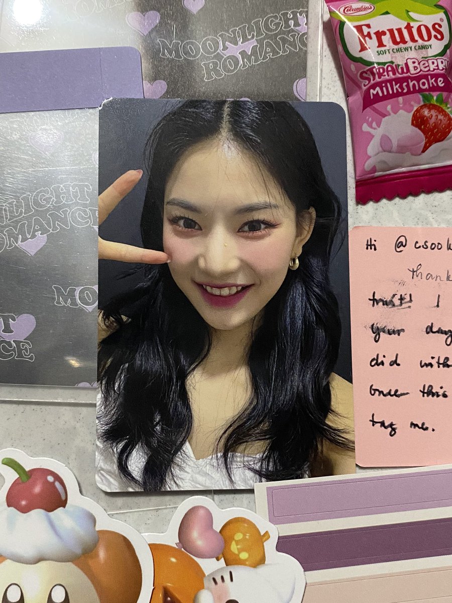 ⋆ ˚ ༶  from: <a href="/luvrchivez/">riri — busy! ꕤ</a> ♡

Isa arrived to me safely. Thank you so much !! 🙇🏻‍♀️💖

⤻  #luvrchived | #sooarrived