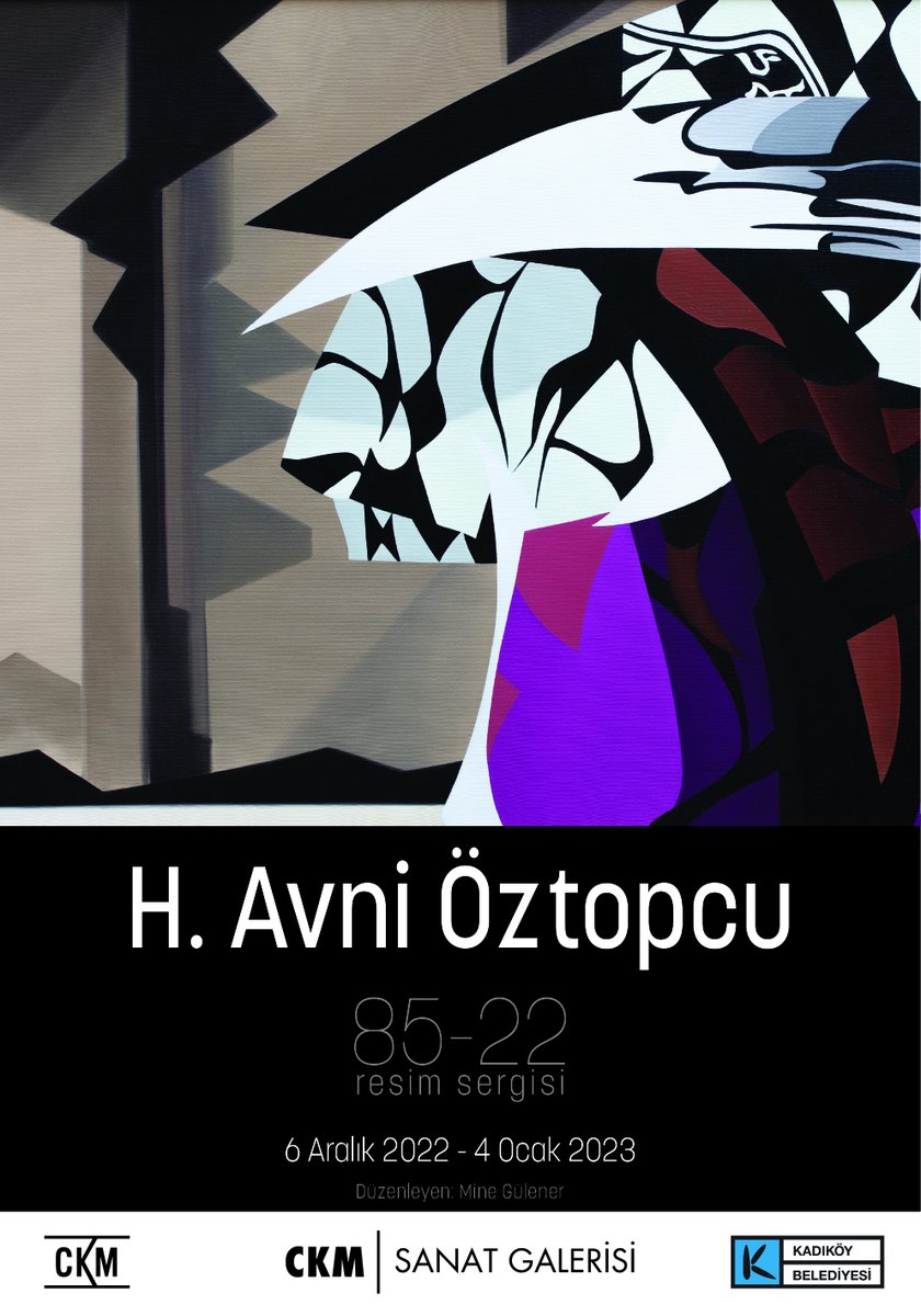 1985’ten günümüze çeşitli dönemleri içeren “85-22” sergi 6 Aralık 2022 - 4 Ocak 2023 tarihleri arasında izlenebilir.
Açılış: 6 Aralık 2022 Salı günü saat 18:00 Kadıköy Belediyesi Caddebostan Kültür Merkezi Sanat Galerisi