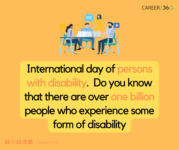 On 3rd of December International day of persons with disability was celebrated around the world. The day is to highlight the need for changing the perspective from pity to respect &amp; disability inclusion by celebrating the achievements of people with disability.