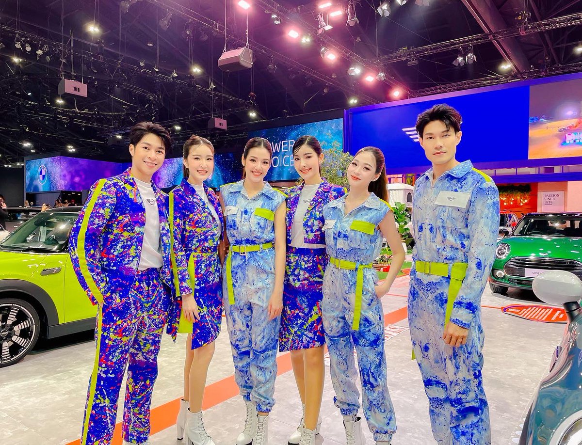 pxxcard's tweet photo. ถึงหน้าตาจะดูธรรมดา เวลายิ้มขึ้นมาก็น่ารักอยู่นะ 🥰🥰#MINIPEOPLECANCHANGETHEWORLD #motorexpo2022 #pxxcard #minith https://t.co/tixNsYlKM6
