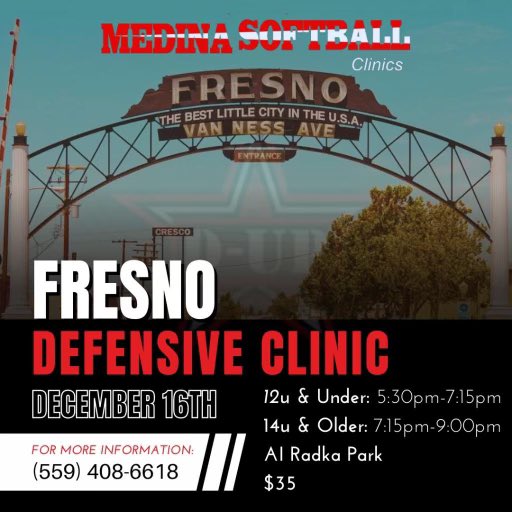 Medina Softball Clinics tweet media