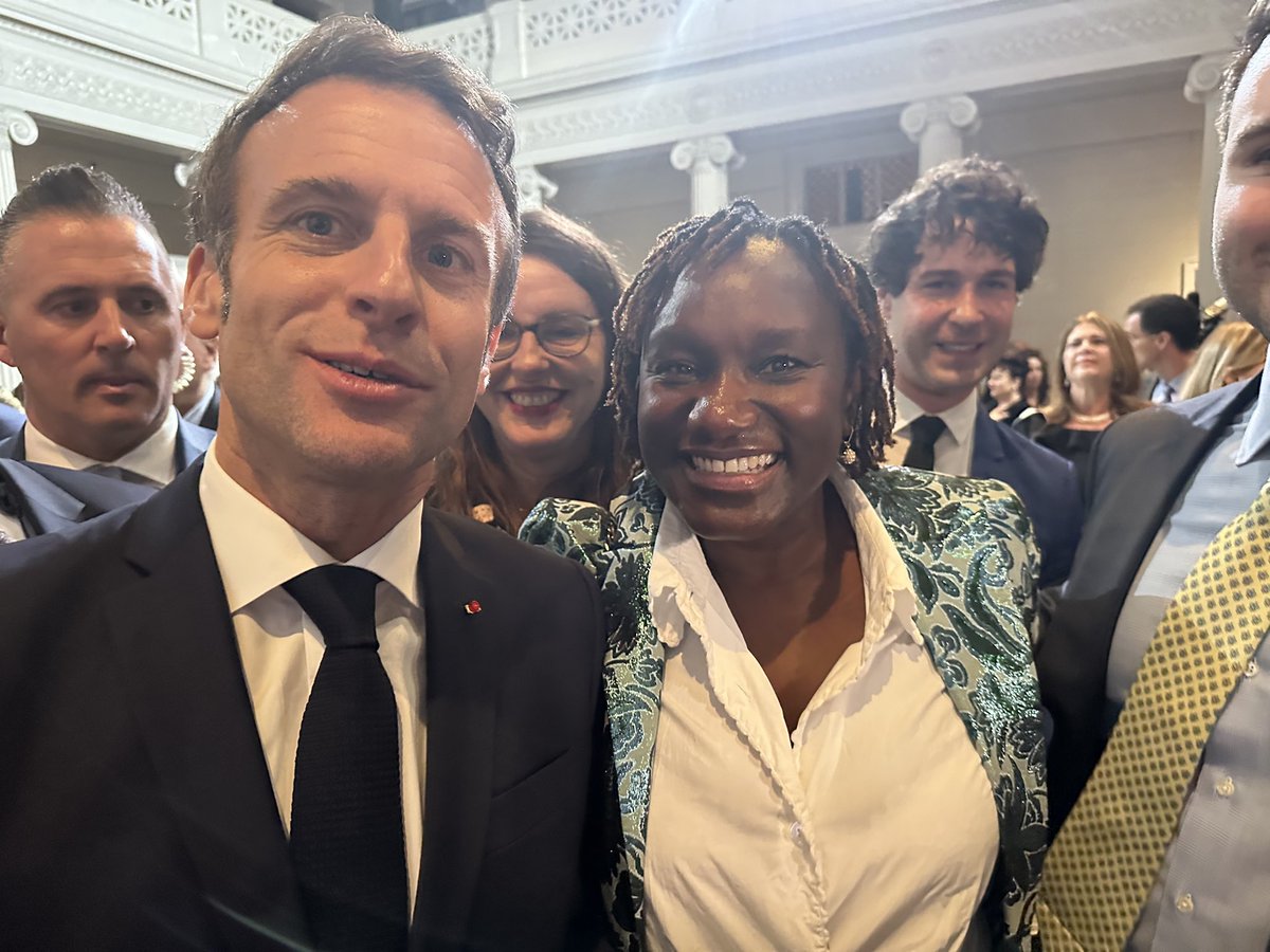 #EmmanuelMacron à la Nouvelle Orléans, un Jour Nouveau pour la #francophonie 🇫🇷🇫🇷🇫🇷🇫🇷🇫🇷🇫🇷