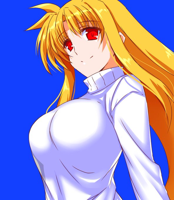 フェイトさんセーター装備 