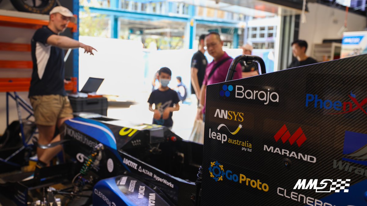 Today we had hundreds of people come through our workshop during the Monash Makerfaire! With the whole team is busy preparing for competition, it was great to talk to so many people about engineering and motorsport. A huge thanks to <a href="/monashengineers/">Monash Engineering</a>  for organising the event!