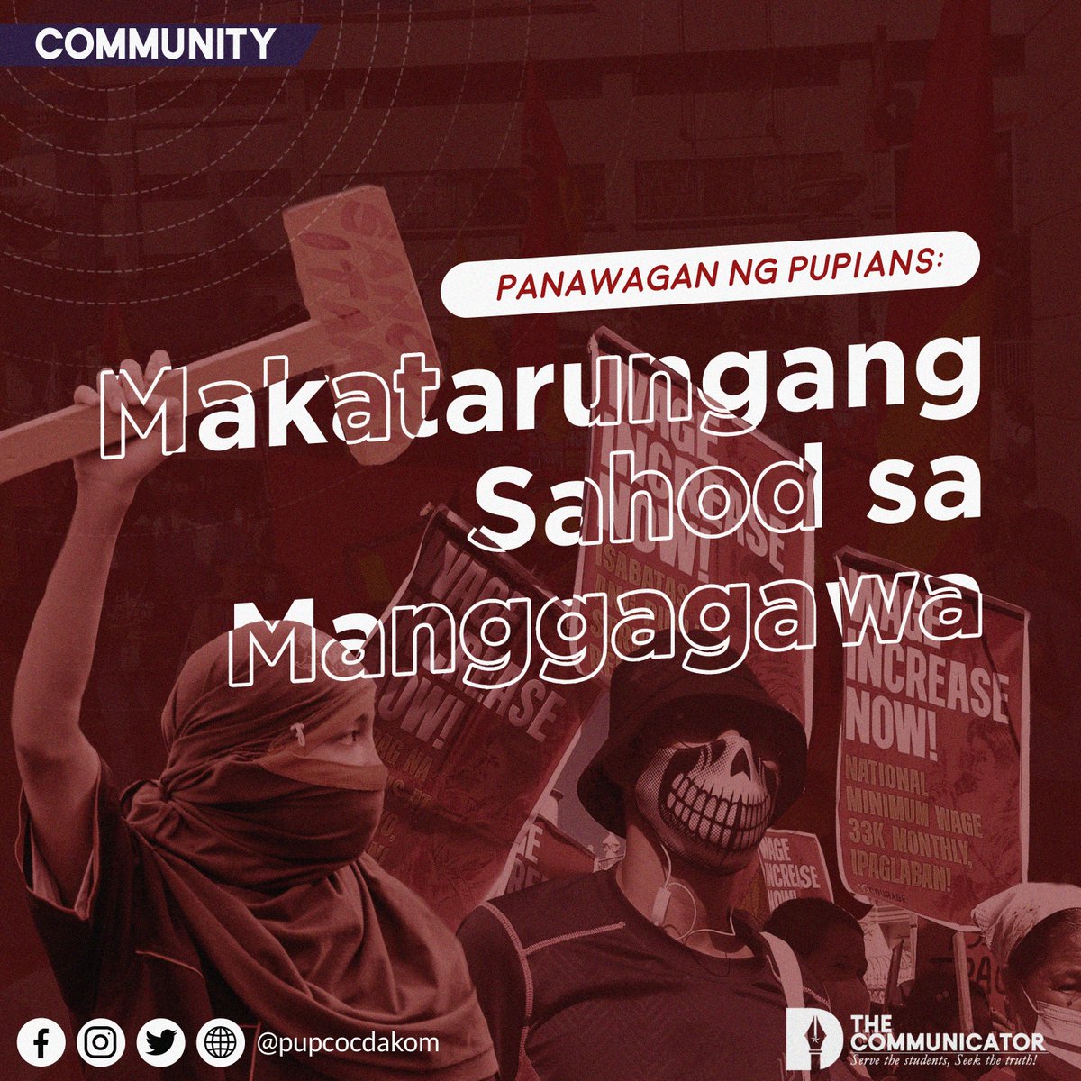 pupcocdakom's tweet photo. 𝗣𝗛𝗢𝗧𝗢𝗦𝗧𝗔𝗧𝗘𝗠𝗘𝗡𝗧𝗦 | 𝗣𝗮𝗻𝗮𝘄𝗮𝗴𝗮𝗻 𝗻𝗴 𝗺𝗴𝗮 𝗣𝗨𝗣𝗶𝗮𝗻𝘀: 𝗠𝗮𝗸𝗮𝘁𝗮𝗿𝘂𝗻𝗴𝗮𝗻𝗴 𝘀𝗮𝗵𝗼𝗱 𝘀𝗮 𝗺𝗮𝗻𝗴𝗴𝗮𝗴𝗮𝘄𝗮 https://t.co/voSlsg6Nor