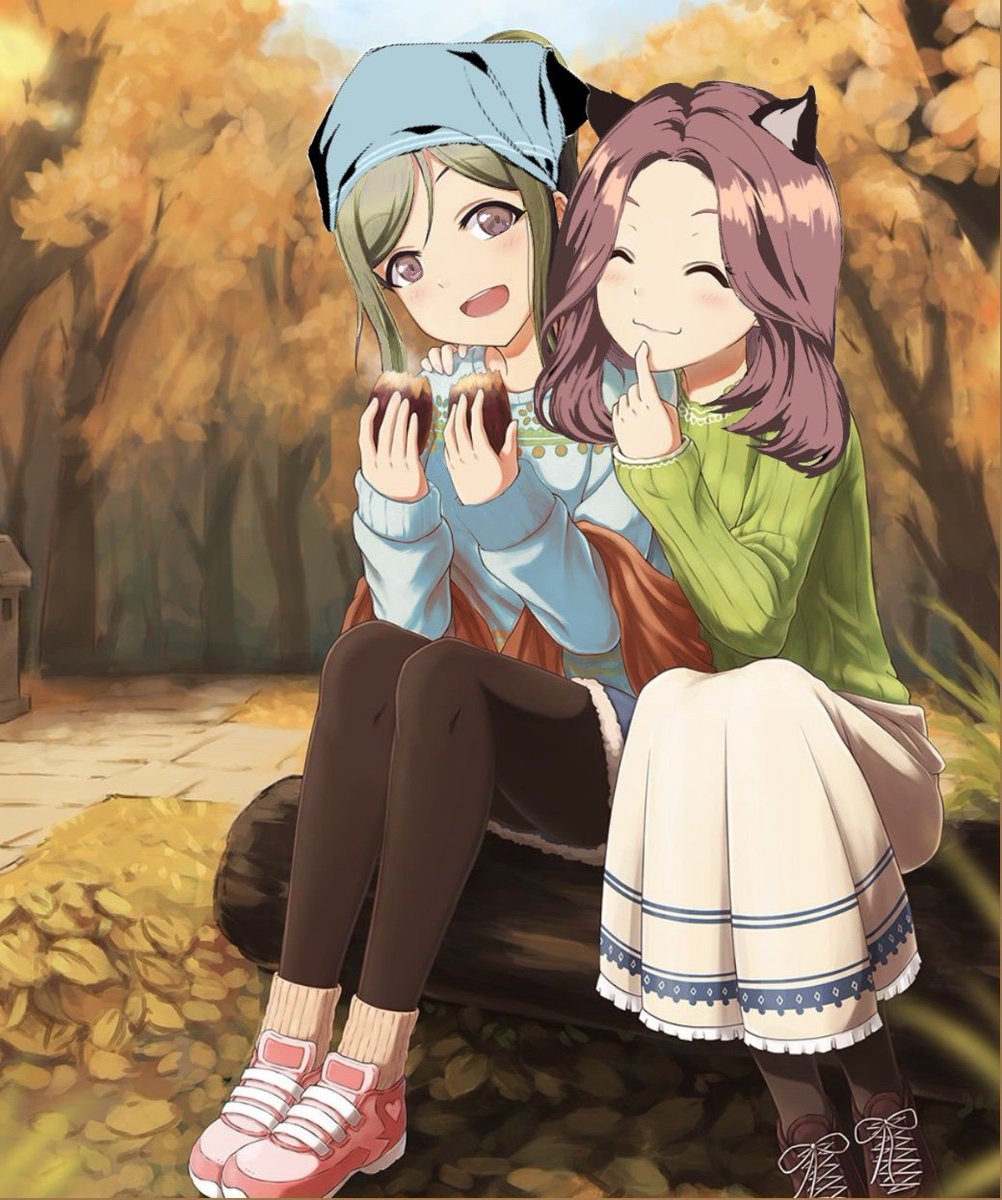HolderNFT7's tweet photo. Nora and Anya of @InakaTabi_NFT Memories, what is your memory with ur bestfriend? 
Art for the Inaka Fams💞 @InakaYoru @Inakasimon 
#FANART #NFTCommunity #Artist https://t.co/J7o6mhSIUY