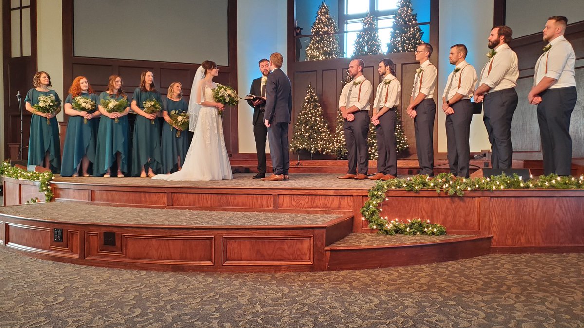 Classen1's tweet photo. Today we added Michaela Wingerd to our family when she married @KadenClassen! https://t.co/8cSv5bi6Za