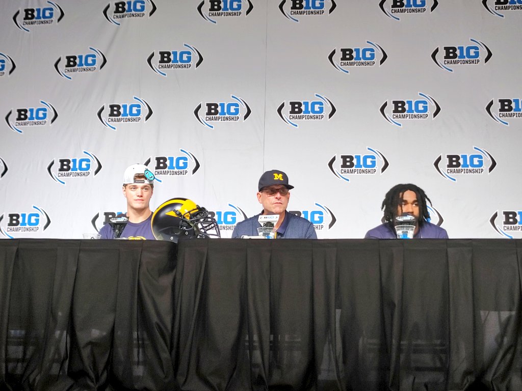 Maize n Brew on Twitter "RT WoodsFootball Jim Harbaugh with Donovan