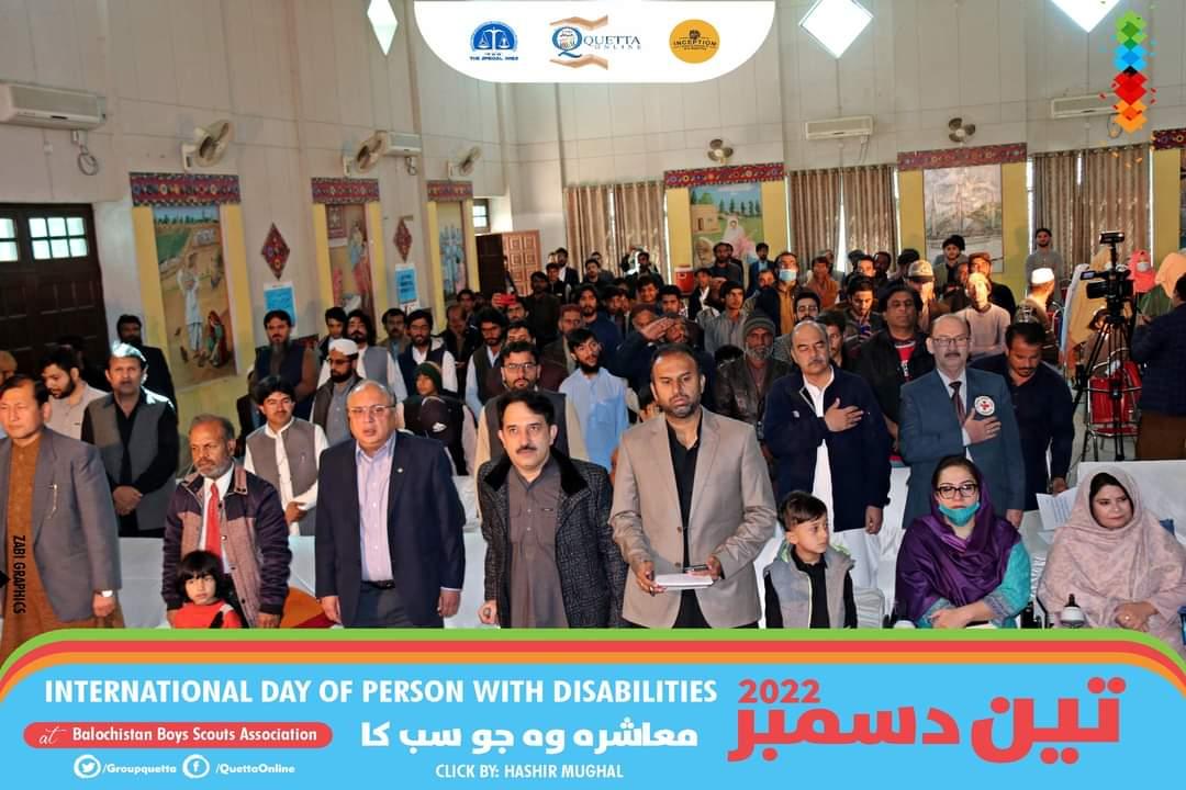 Sarmadky's tweet photo. Awesome commemoration of #PersonsWithDisabilitiesDay by @Groupquetta  supported by @UNFPAPakistan @PPHIB_org @BRSP_Pakistan &amp; partners
@ShabanehLuay @MaskeyLatika @Dr_RubabaBuledi @Senator_Baloch
@hamzashafqaat @Aurangtweets @zulfiqar_toru @Shiffa_ZY @ZiaKhanqta @Mussawirkhan_ https://t.co/dyKRVNCzlN