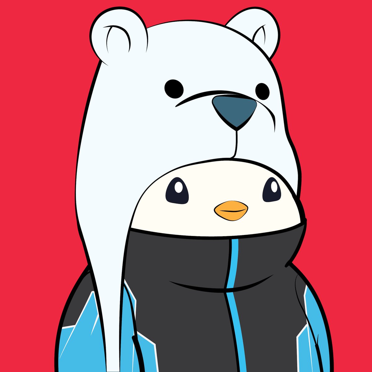 darkzht's tweet image. My #PudgyPenguins Four Bros