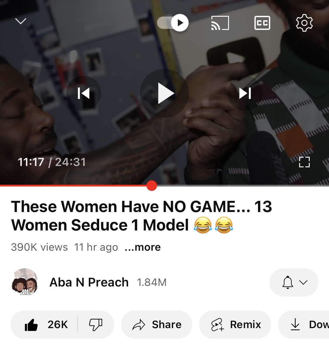 Our #QUASARCENTRAL episode has been featured on <a href="/AbanPreach/">abanpreach</a> is currently sitting 390,000 views in the last 11 hours! 📈😮‍💨🐐