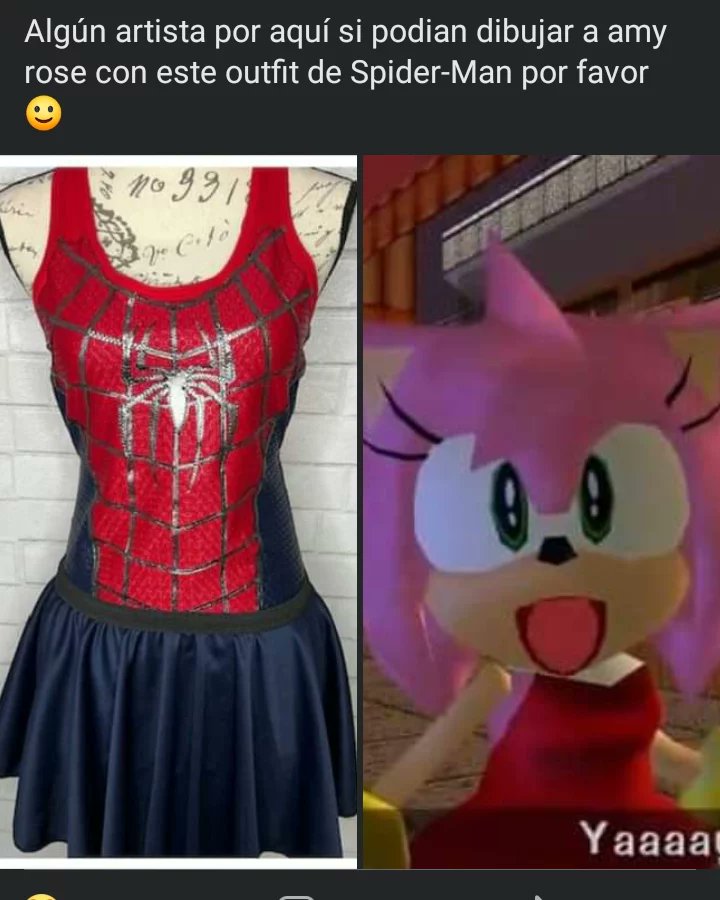 RitsuMau98's tweet photo. Cumpliendo un reto que me pareció algo diferente y divertido

#amyrose #SonicFrontiers #Sonic #SonicTheHedgehog #SonicPrime #SpiderManAcrossTheSpiderVerse #amyrosefanart #FANART #Fanarts https://t.co/6nrKm3LmOL