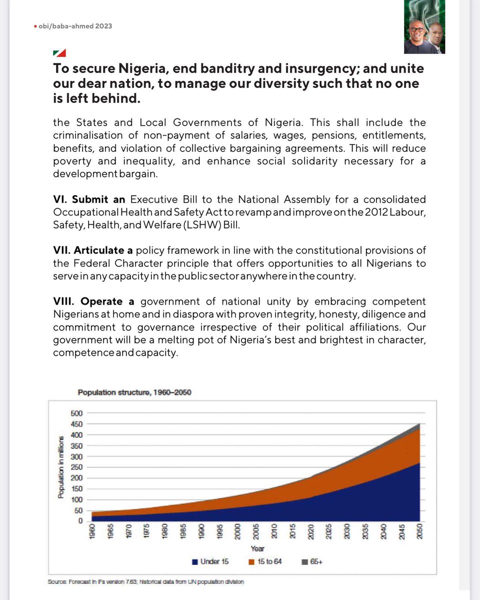 AdeolaFayehun's tweet image. Peter Obi’s manifesto on securing Nigeria 
#NigeriaDecides2023