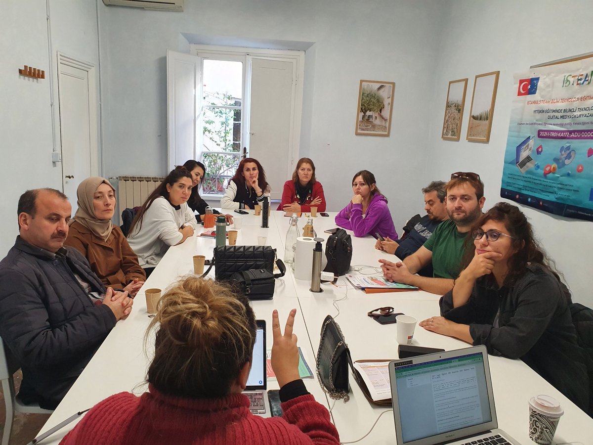 isteamderKA122's tweet photo. @ulusalajans 
tarafından desteklenen AB Erasmus+KA122 ADU Yetişkin Eğitiminde Bilinçli Teknoloji Kullanımı Projemiz kapsamında gerçekleştirilen İtalya- Floransa Kurs Hareketliliğimizden Görüntüler
@ilkerbayrak83
@guldenbayrak84
@isteamder https://t.co/2LJSrG5ceu