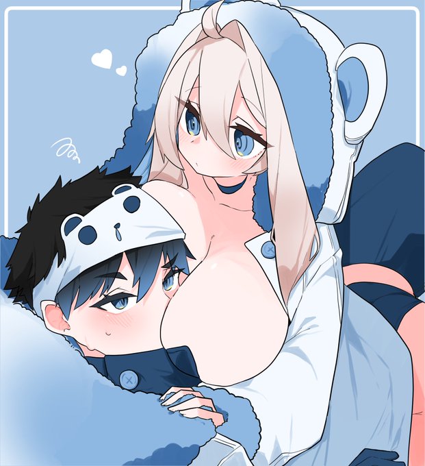 白熊おそろなるまひ💙🐻‍❄️🤍 