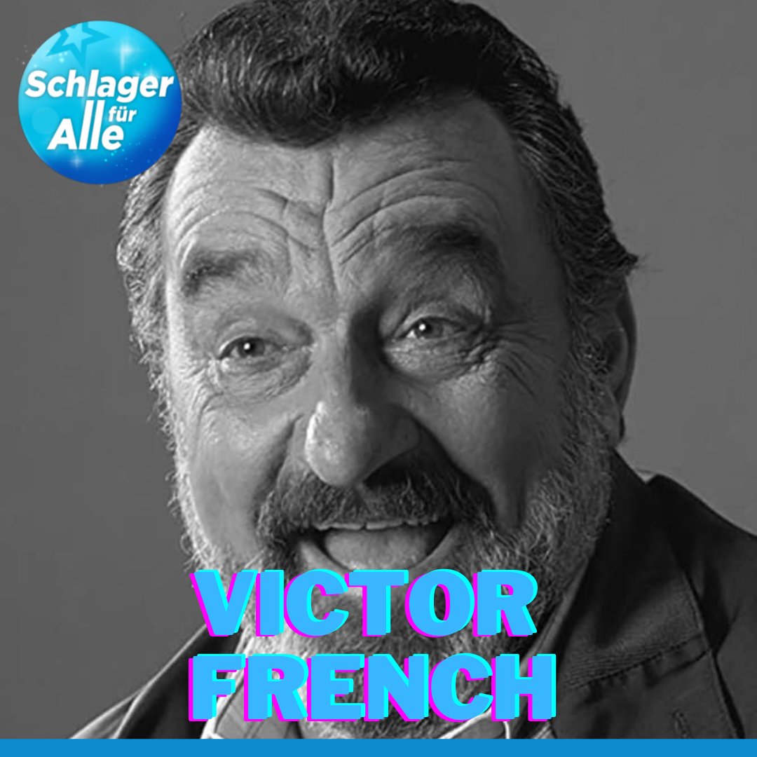 Alles Liebe, Victor French! 🖤🌹 Der großartige US-amerikanische Schauspieler wäre heute 88 Jahre alt geworden.

#VictorFrench #Schlager #Schlagerfueralle #SchlagerMusik #SchlagerLiebe #PopSchlager