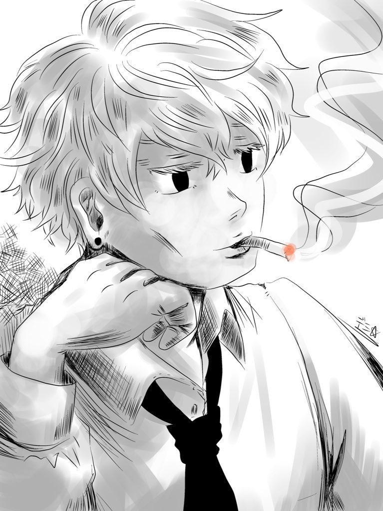 遅れまして主人公紹介。3年前にハルミさんの師匠として誕生(右下初描きぽい)その後も面白くて主人公として何本かお話描いて今に至る。毒吐いたり基本捻くれてますが液体世界で1番人間味あるなと愛しい人物。いろんな意味で最後まで描きたい…です。
#オルフェさんと愉快な仲間達