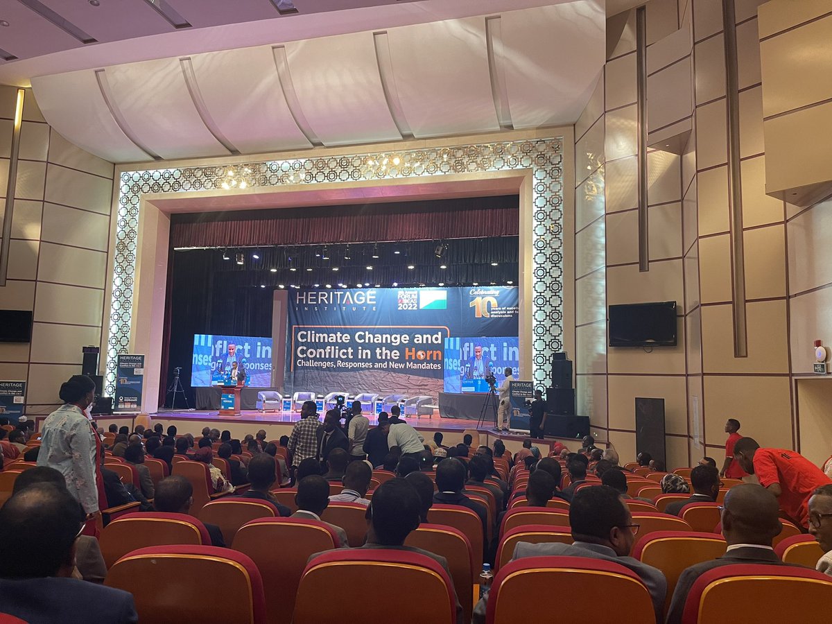 AhmedAbdihadi's tweet photo. This year’s @HIPSINSTITUTE conference focuses on climate change and conflict in the horn.
Somali political elite, researchers, and current setting leaders are schedule to speak this years conference. https://t.co/RYUieYezjI