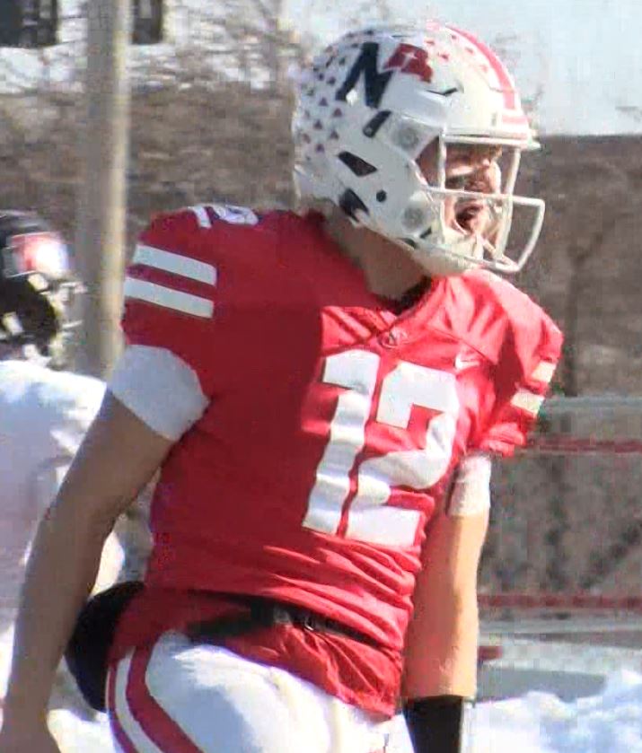 SportsZoneKCAU9's tweet photo. DESTINATION ➡️ DURHAM!

Appearing in their 3rd straight @NAIA FCS semifinal, #3 @nwc_fb left no doubt they're championship ready with a 38-7 win over IWU, punching their ticket to the national championship for the 2nd time in 3 seasons!

WATCH HERE🏈🏆⏬
https://t.co/wiVk280kkl https://t.co/N5kU6ikY78