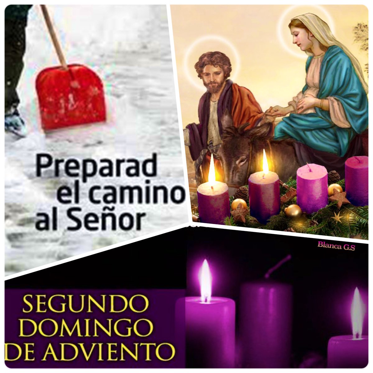 BlancaRosaGS's tweet photo. #Preparad el #camino al #Señor
#Quitemos de nuestro #corazón todo el #hielo y la #nieve que nos #aleja de #Dios y de los #hombres.
#SegundoDomingodeAdviento https://t.co/wRcRUPlt3q