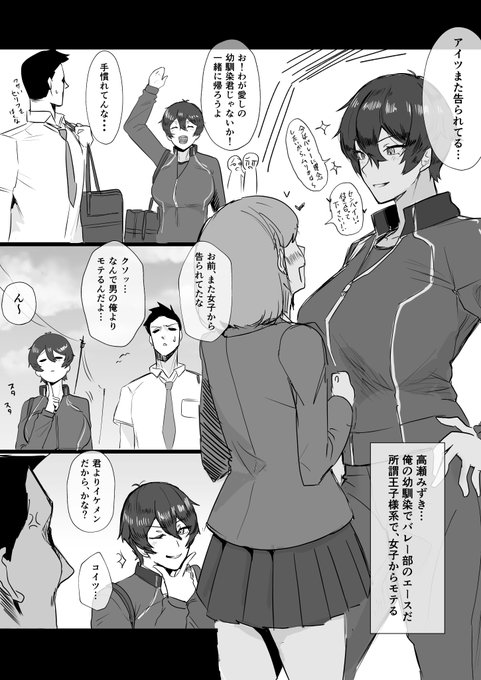 スポーツ万能な王子様系イケメン女子がご主人様の前ではチン媚することしか能のないマゾ雌になるやつ すこ 