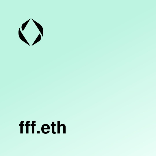 fff.eth has a new bid of 7.60 WETH (9,549.55 USD) on Opensea #ENS #Web3Names #3Letters 

opensea.io/assets/ethereu…