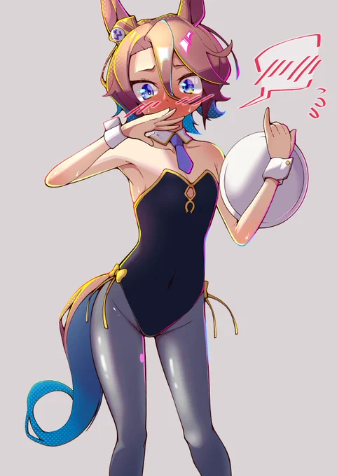 過去絵再掲!バニータイシン!!!#ウマ娘 #ナリタタイシン 