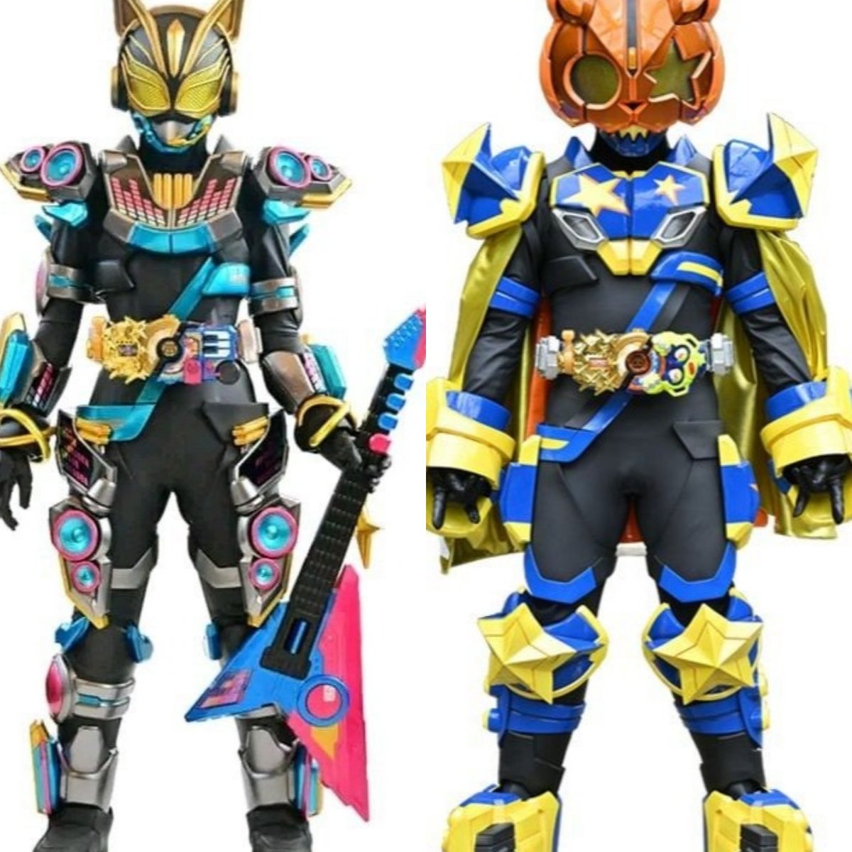 AlbertC97408719's tweet photo. Kamen Rider Naago (Fever Beat) &amp; Kamen Rider Punk Jack (Fever Monster) ~ Kamen Rider Geats

#kamenridernaagofeverbeat #naagofeverbeat #feverbeat #kamenridernaago #kamenriderpunkjackfevermonster #punkjackfevermonster #fevermonster #kamenriderpunkjack #kamenridergeats #kamenrider https://t.co/Ywaujo2EvF