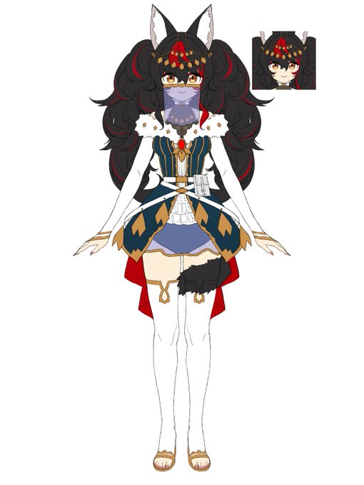 ミステリアスとセクシーを垣間見せたいミオちゃん
 #大神ミオ新衣装 