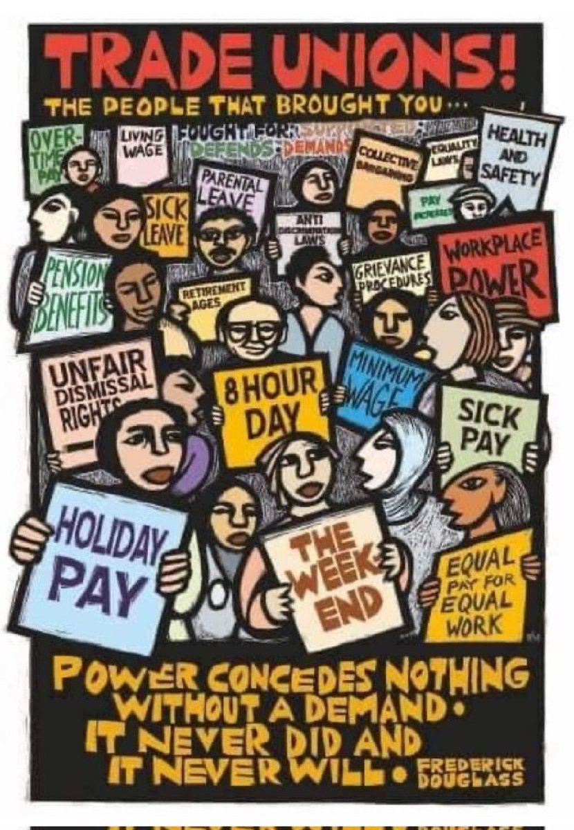 #SocialistSunday #GeneralElectionN0W #GTTO #EnoughIsEnough #royalmailstrikes #NursesStrike 
The Government is busy trying to eradicate workers' rights. Unions are fighting for a decent standard of living and working conditions. I support them completely.