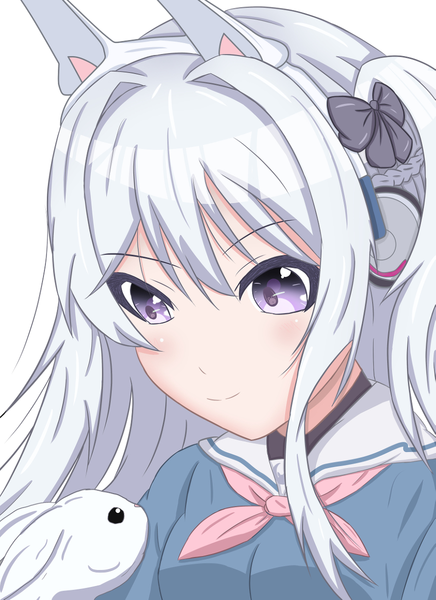 FALFN346's tweet photo. Rabbit looks at rabbit #月雪ミヤコ #tsukiyukimiyako #BlueArchive #ブルーアーカイブ #白髪 https://t.co/ZRO8OTGfLf https://t.co/AgaQaU3dQ8