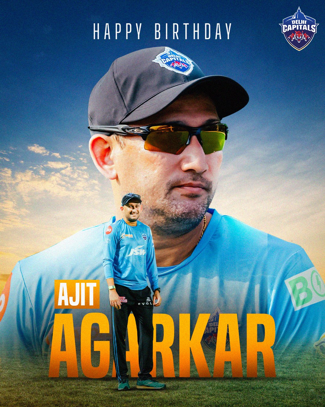 Happy Birthday Ajit agarkar,, 