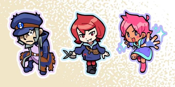 a big big bunch of chibis 